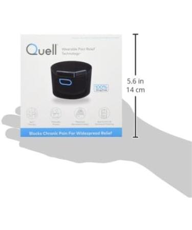 Quell 1.0 Pain Relief Technology 2016 Black - Fast Relief for Chronic Pain - Buy Online on GoSupps.com