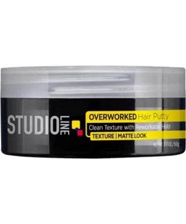 L'Oreal Paris Studio Line Texture and Control Overworked Hair Putty 1.7 Oz (3 Pack) - Styling Solution for Tired Hair - Buy Online on GoSupps.com
