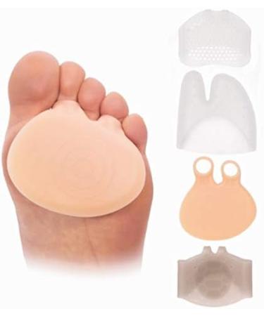 Metatarsal Pads for Comfort & Pain Relief | 4 Pairs of Cushions for High Heels Bunion Relief Runners & More - Men & Women - Buy Online on GoSupps.com