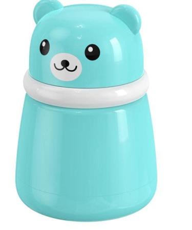 CoaGu Powder Case with Powder Puff for Body Powder Container Dusting Powder Case for Baby&Mom (Blue)