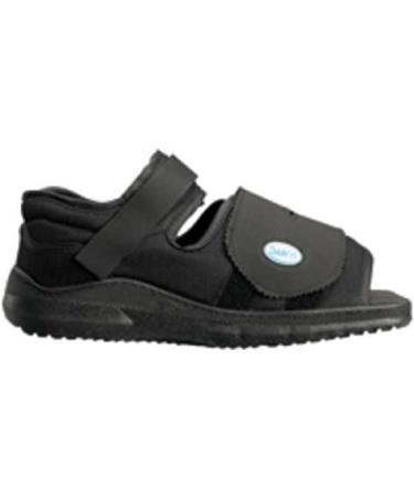 Darco Med-Surg Shoe Black Square-Toe Women's Small