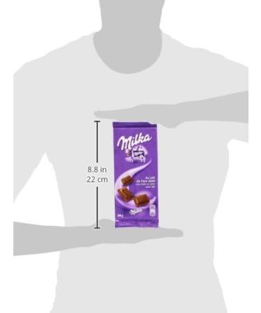 Milka Milk Chocolate Bar 200 g - Buy Online on GoSupps.com