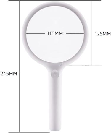 Reading Magnifier LED Illuminated Magnifying Glass Magnifier with Lights Handheld Magnifier for Kids Seniors Hobby Observation Magnifying Glass - Buy Online on GoSupps.com