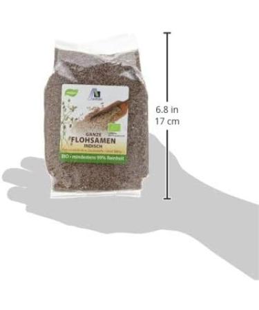 Organic Avital Psyllium Husk - 99% Purity Fiber-Rich Tested Quality from India Packaged in Germany - 300g - Buy Online on GoSupps.com