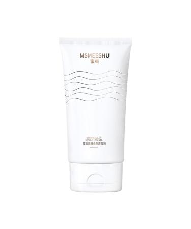 MSMEESHU 2 Pack Gentle Exfoliating Gel for Face & Body - 150g/5.29oz Facial Peeling Gel - Visible Dead Skin Remover & Pore Deep Cleansing Scrub - Brightening Skincare for All Skin