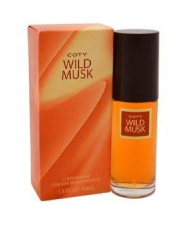 Coty Wild Musk By Coty For Women. Cologne Spray 1.4-Ounces 1.4 Fl Oz