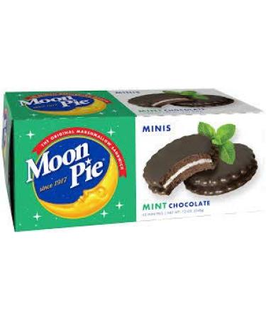 Mint Chocolate Moon Pie Minis