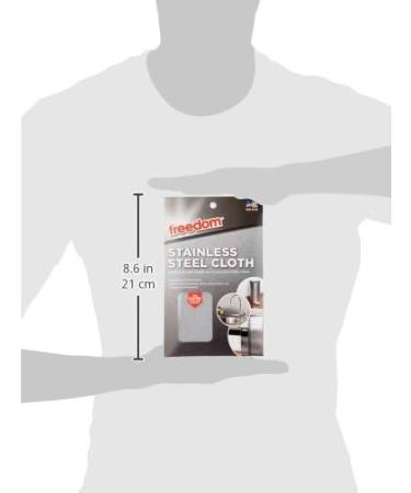FREEDOM Stainless Steel Cleaning Cloth - Buy Online on GoSupps.com