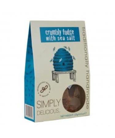 Bysel Traditional Confectionery Gift Box Selection including fudge chocolate honeycomb cinder toffee and peanut brittle