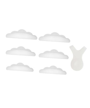 Housoutil 3 Pairs Lash Extension Tools Lashes Tool Lash Lift Rods and Pads Eyelash Perming Curler Lash Tool Eyelash Silicone Pads Silicone Eyelash Pad Eyelash Curling Comb Crimping Medium