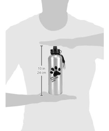 Who Rescued Who' 24-Ounce Aluminum Water Bottle - Eco-Friendly & Durable - Buy Online on GoSupps.com