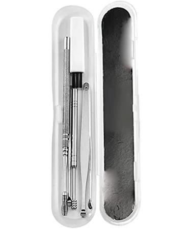 Earwax Removal Tool Innovative Spring Ear Wax Cleaner Tool Set Ear Wax Removal Kit with Storage Box and Cleaning Brush Ear Curette Cleaner Unisex