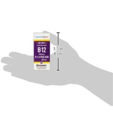 Superior Source No Shot B12 Multivitamins 5000 mcg 100 Count - Pack of 1 - Buy Online on GoSupps.com