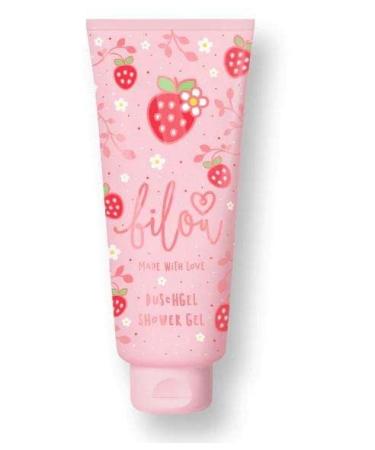 bilou Shower Gel Sweet Strawberry 200ml/6 76fl.oz. Made with Love Imported from Germany