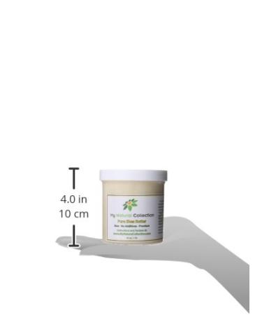 Pure Organic African Shea Butter - 100% Natural Raw - 1lb | MyNaturalCollection | Skin & Hair Care Body Butters | Satisfaction Guaranteed - Buy Online on GoSupps.com