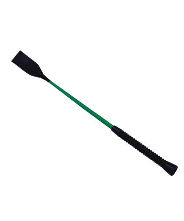 Deluxe Jump Bat 18 Inch Riding Crop Horse Equestrian English with Fiberglass Shaft and Thick Leather Slapper Color Choice Black, Blue, Green, Fuchsia, Pink, Purple, Red, or Yellow