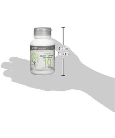 NOVA Probiotics VEGAN Pro-Digest 10 Billion (Formerly VEGAN Gluten + Lactose Intolerance) 60 count - Buy Online on GoSupps.com