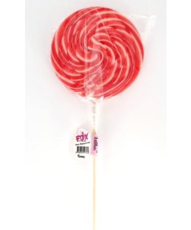 Large Lollipops Rainbow Swirly 80g Lollies Round & Heart Shaped Candy Rock (3) - Buy Online on GoSupps.com