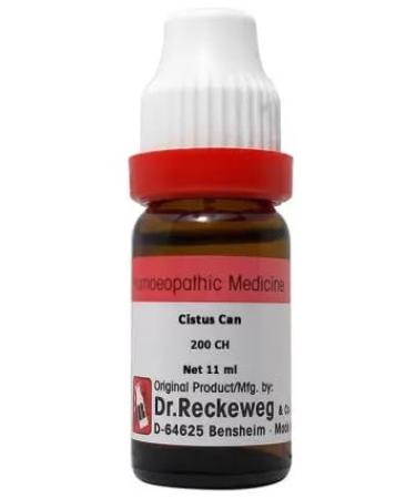 Dr. Reckeweg Cistus Can 200CH Dilution Homeopathic Medicine (Buy 3 GET 1 Free)