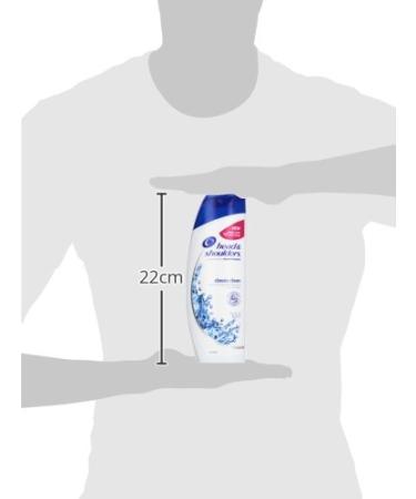Head and Shoulders Classic Clean Anti-Dandruff Shampoo - 13.5 fl oz - Buy Online on GoSupps.com