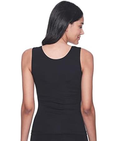 Cottonil Women's Sleeveless Wide Round Neck Top - Black XXL - Buy Online on GoSupps.com