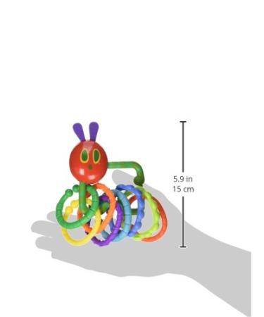 World of Eric Carle Very Hungry Caterpillar Rattle Teether with Links - 1 Count - Buy Online on GoSupps.com