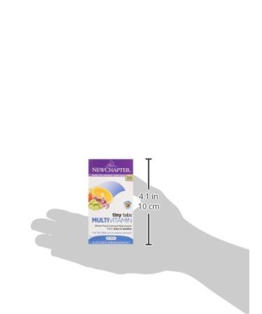 New Chapter Tiny Tabs Multivitamin 192 ct - Complete Daily Nutrition in Small Doses - Buy Online on GoSupps.com
