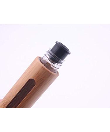 2Pcs 6ml Bamboo Mascara Bottles with Wand - Refillable Empty Eyelash Container for DIY Growth Oil - Travel Makeup Beauty Tools - Buy Online on GoSupps.com