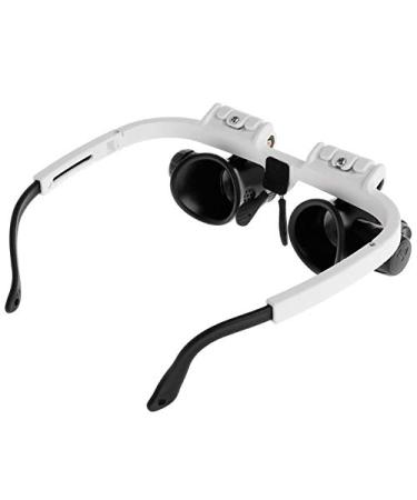 Head-Mounted Maintenance Magnifying Glass 8 Times 15 Times 23 Times Head-Mounted LED Maintenance Clock chip Circuit Board Maintenance Archaeological Appraisal Tool