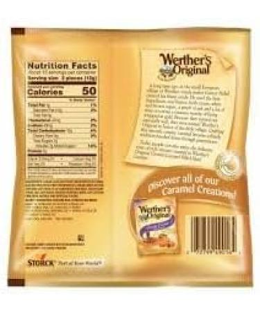 Werthers Original Sharing Bundle - Creamy Filling (125g) Vanilla Cream (125g) and Eclairs (125g) - Buy Online on GoSupps.com