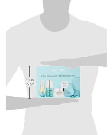 ELEMIS Pro-Collagen Timeless Trio Nourishing Anti-Wrinkle Face Creams Pro-Collagen Marine Face and Eye Cream Set to Leave Skin Radiant Firm and Hydrated Face Care for Morning to Night Skin Routine - Buy Online on GoSupps.com