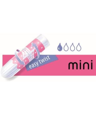 Bella Tampo Mini Tampons - Easy Twist System 5 Packs of 16 - Perfect for Beginners | Feminine Hygiene - Buy Online on GoSupps.com