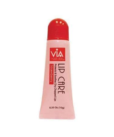 Via Natural Lip Balm with Vitamin C - Hydrating  Nourishing  0.35 Oz - Buy Online on GoSupps.com
