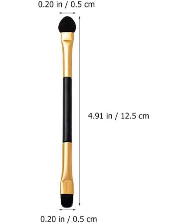 Healvian 20pcs Dual End Eyeshadow Smudge Brush 2 in 1 Eyeshadow Brush Sponge Blending Concealer Brush Soft - Buy Online on GoSupps.com
