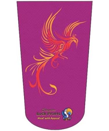 Heal with Appeal Amputee Stump Sock Phoenix Flying Magenta Background V1 - 3 Ply - Buy Online on GoSupps.com