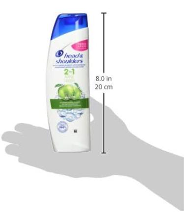 Head & Shoulders Apple Fresh Anti-Dandruff Shampoo Apple Fresh 2-in-1 Shampoo 250 ml (Pack of 6) - Buy Online on GoSupps.com