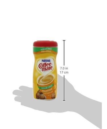 Coffee Mate Sugar Free Hazelnut Powder Creamer 10.2 oz | Rich Flavor, Zero Sugar - Buy Online on GoSupps.com