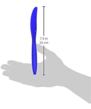 Amscan Blue Plastic Knives - Pack of 100 | Bright Royal Blue | Big Party Pack - Buy Online on GoSupps.com