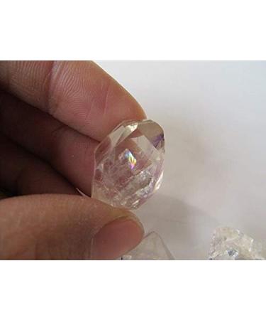 10 Tibet Water Clear Quartz Crystal Herkimer Diamond W Great Rainbows ningxiao - Buy Online on GoSupps.com