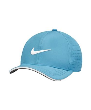 Nike Dri-Fit Aerobill Classic 99 Perforated Golf Cap Dh1341 Dutch Blue/White Medium-Large