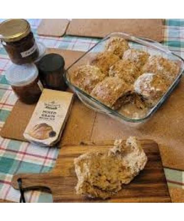 Wright's | Mixed Grain Bread Mix 5X500g | Wright's Mixed Grain is a complete bread mix with nine different grains and seeds that gives it its distinctive taste | For Machine or Hand Baking - Buy Online on GoSupps.com