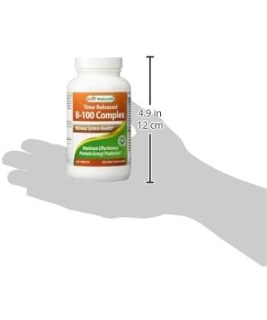 Best Naturals B-100 Complex for adults 120 Tablets 120 Count (Pack of 1) - Buy Online on GoSupps.com