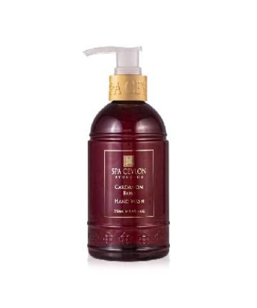 SPA CEYLON Cardamom Rose Hand Wash | Hydrating Liquid Hand Soap with Aloe Vera Olive and Coconut | Fragrant Pump Soap for All Skin Types