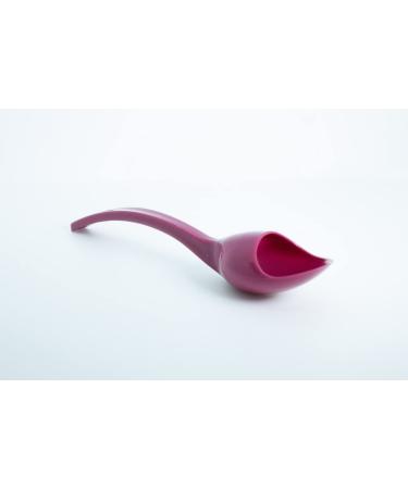Felix spoon - Parkinson spoon everyday aid cutlery eating aid for tremor or Parkinson Bordeaux red