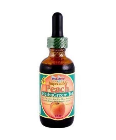 Herbasway Herbagreen Tea Peach 2 oz ( Multi-Pack)