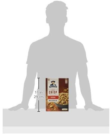 Quaker Oat Crisp Original Cereal 375g - Pack of 1 | Delicious Breakfast Option - Buy Online on GoSupps.com