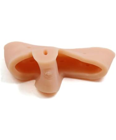 Ruilogod Skin Color Silicone Foot Care - Hallux Valgus Correction Boards for Bicyclic Toes | Comfortable & Effective Support - Buy Online on GoSupps.com
