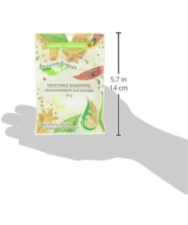 Splendor Garden Organic Vegetable Seasoning - 35g Vegetable Seasoning 35 g (Pack of 1) - Buy Online on GoSupps.com