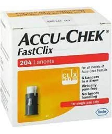 ACCU-CHEK FASTCLIX 200+4 STERILE LANCETS - Buy Online on GoSupps.com