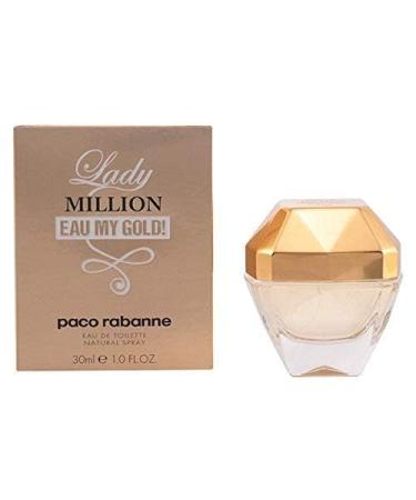 Paco Rabanne Lady Million Eau My Gold Eau de Toilette Spray for Women 1.7 Ounce - Buy Online on GoSupps.com